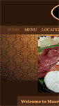 Mobile Screenshot of mauriziosbistro.com